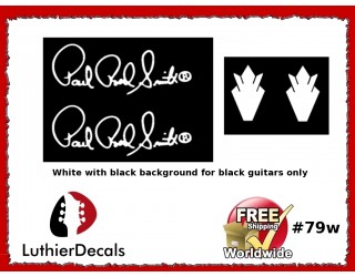 Gibson Decal Paul Reed Smith Guitar Decal #79w